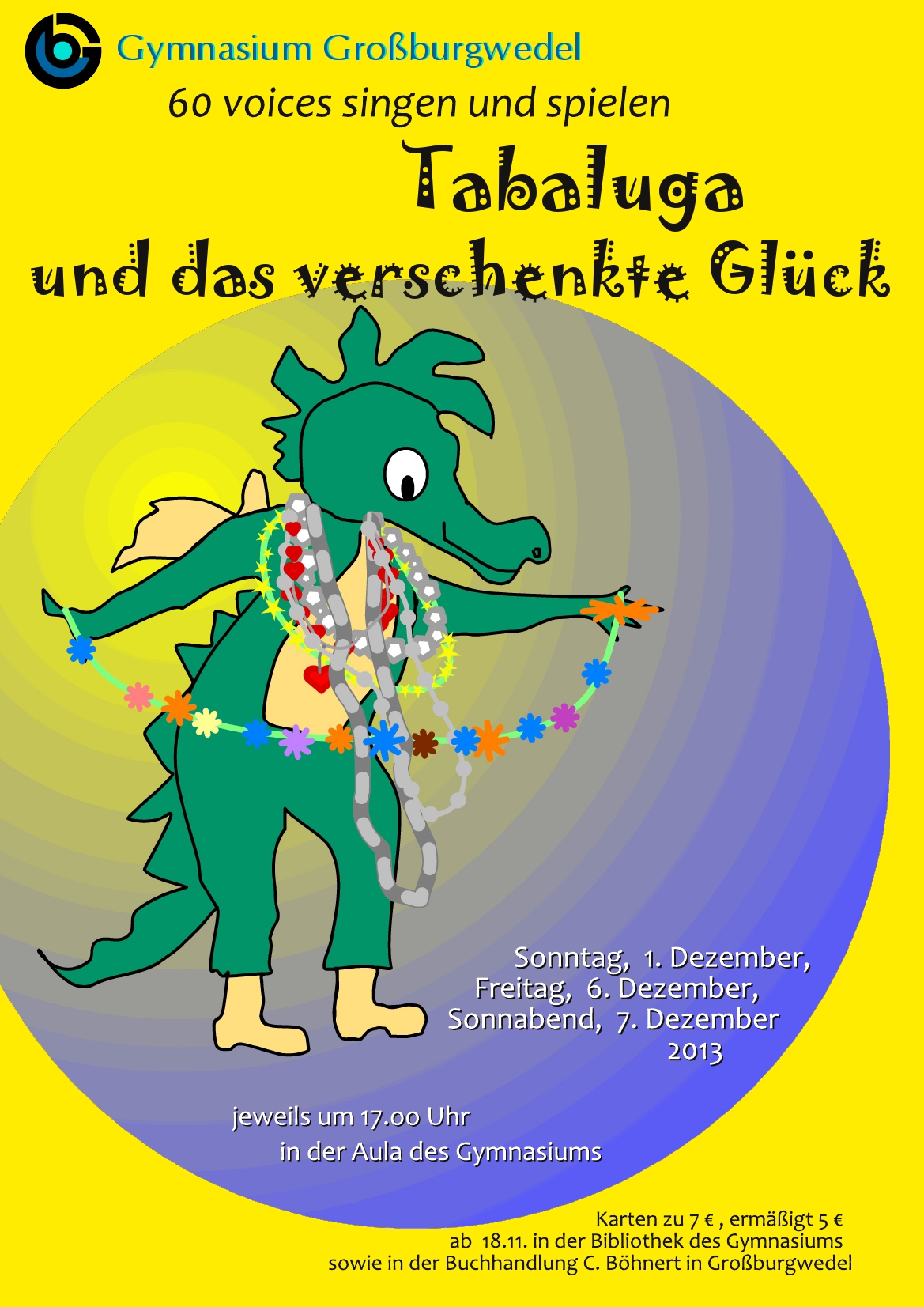 Plakat "Tabaluga und das verschenkte Glück" (2013)