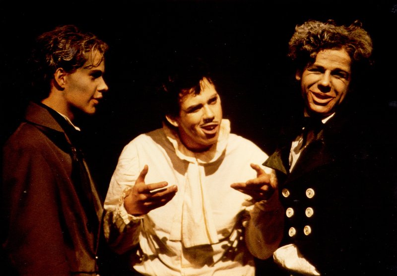 Foto Pjotr Ivanowitsch Bobtschinskij, Ivan Aleksandrowitsch und Pjotr Ivanowitsch Dobtschinskij (Matthias Echternach, Constantin Eckhardt und Jochen Dahl)