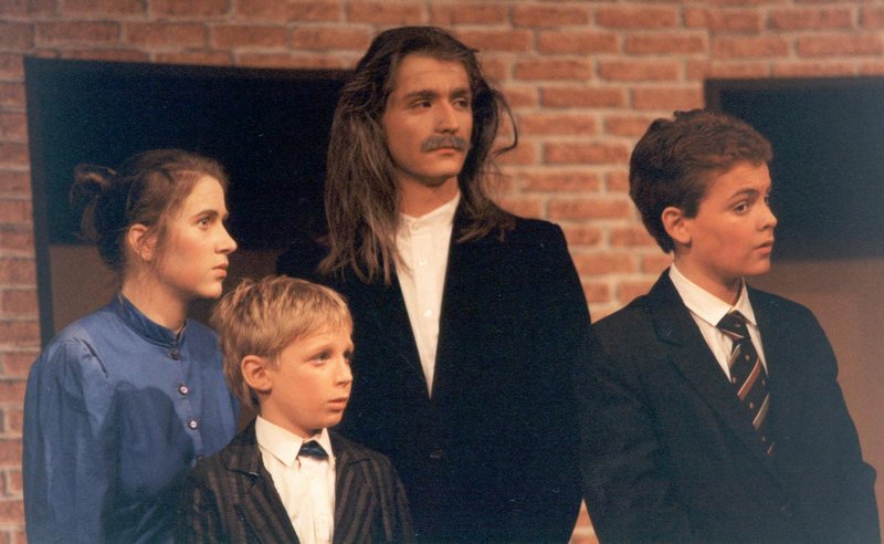 Foto Missionar Oskar Rose und seine Familie (Anne Gresbrand, Matthias Grüne, Jörn Bachem, Tim Wiese)
