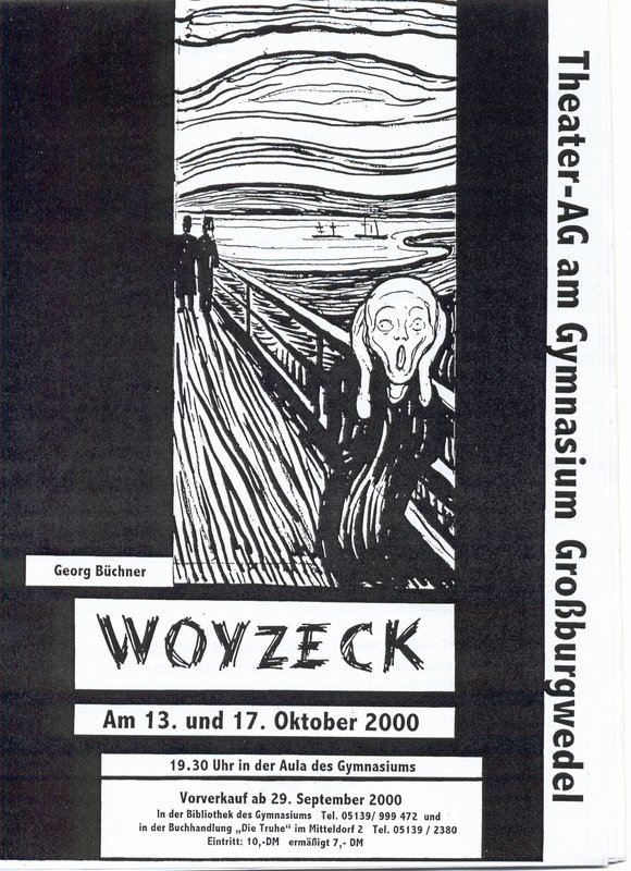 Plakat Woyzeck (2000)