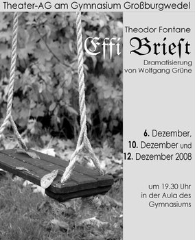Plakat Effi Briest Plakat Effi Briest