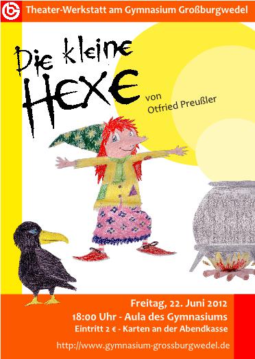 Plakat "Die kleine Hexe" (2012)
